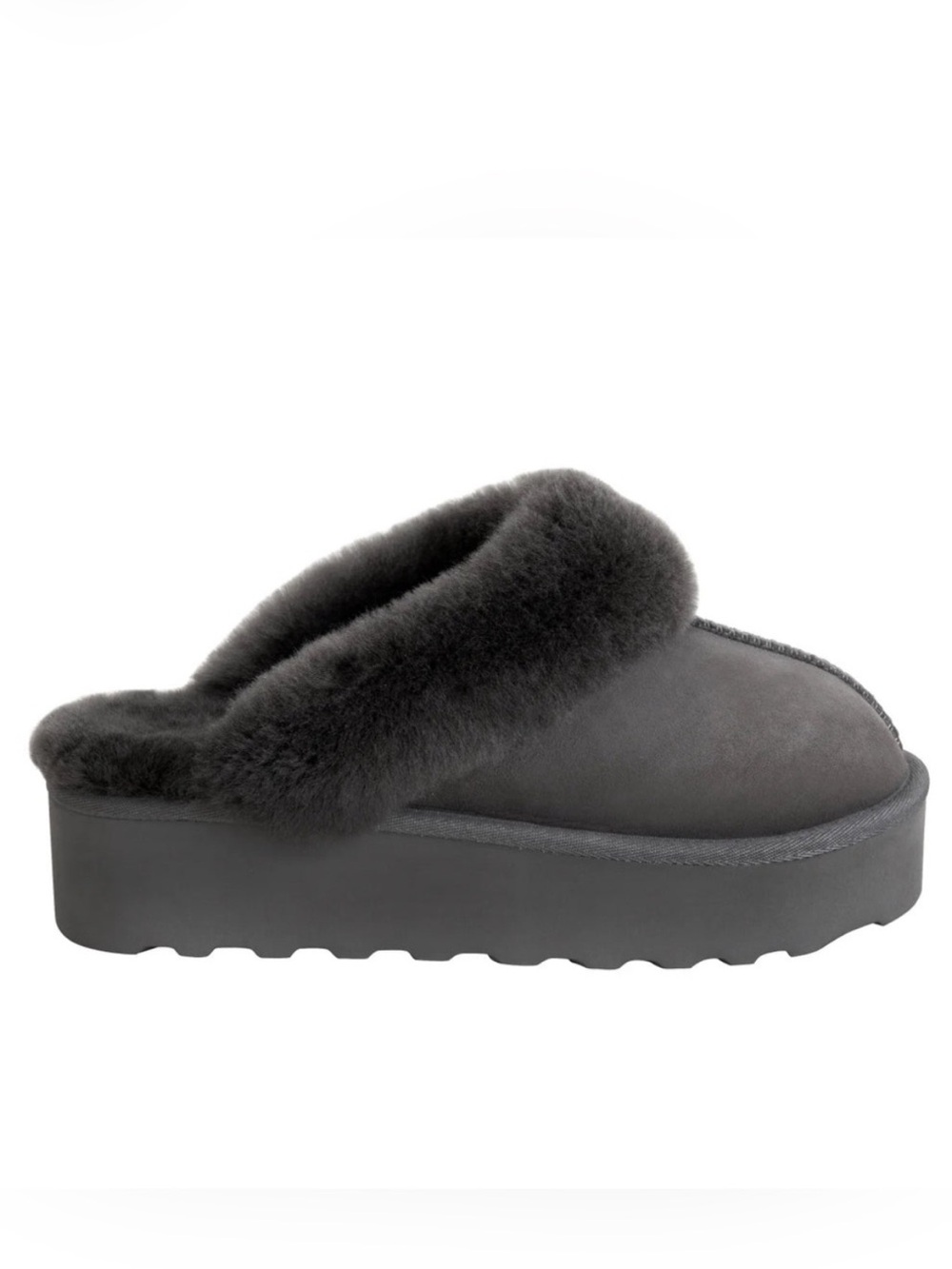Kirkland Signature Ladies’ Shearling Platform Slippers